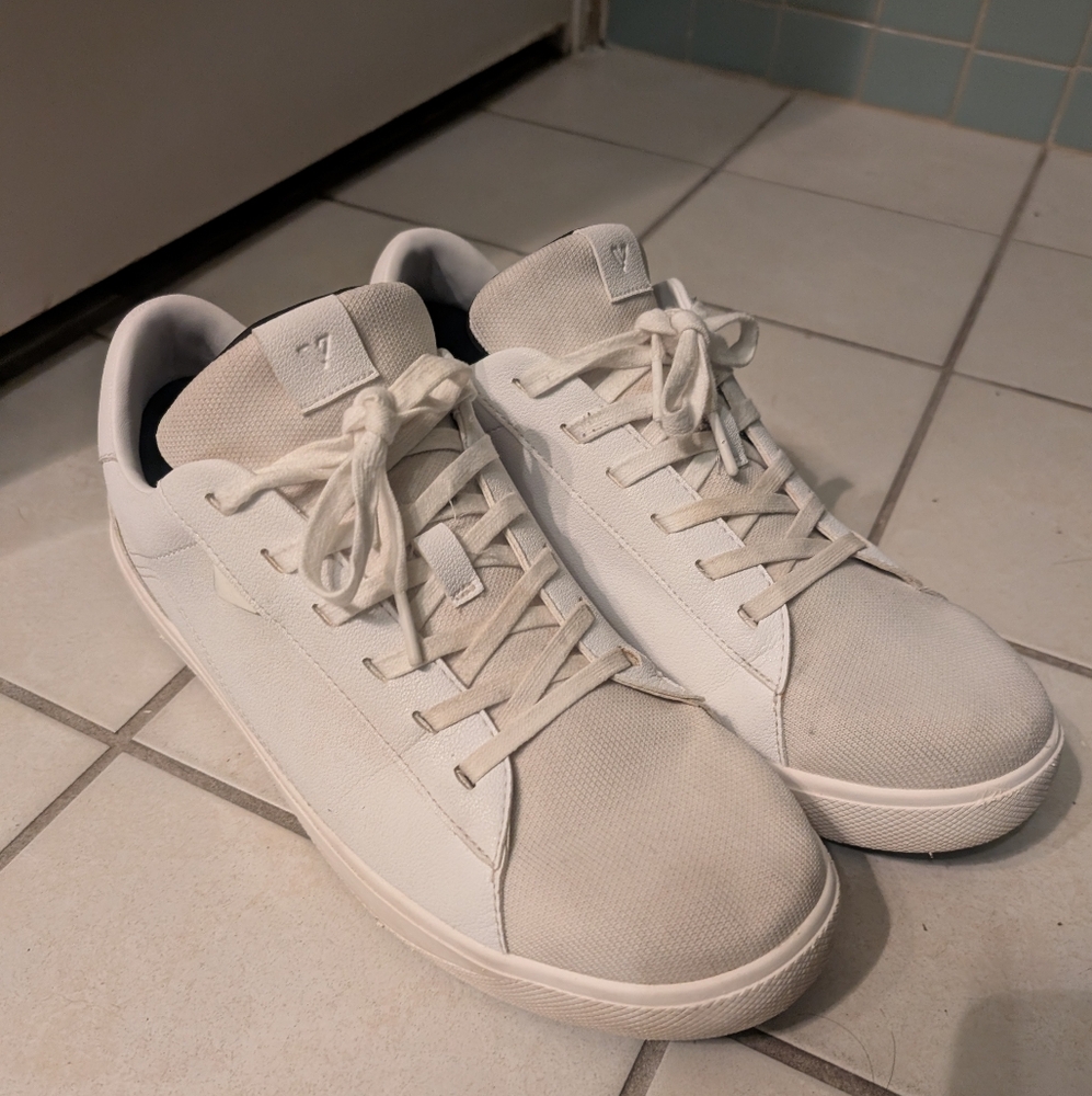 Vessi Waterproof Soho White Sneaker Men Size 11